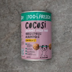 COCOSI Albóndigas en salsa para perro sabor pollo 400GR