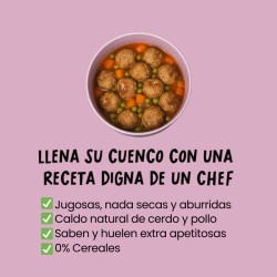 COCOSI Albóndigas en salsa para perro sabor pollo 400GR