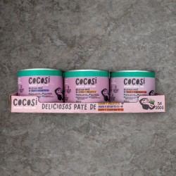 COCOSI Patés para perro multisabor 3X200GR