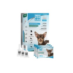 Menforsan Pipetas Antiparasitarias para perros hasta 4KG