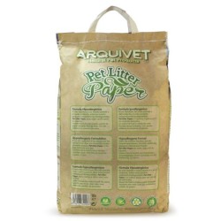 ARQUIVET Lecho ecológico para mascotas- Pet Litter Paper