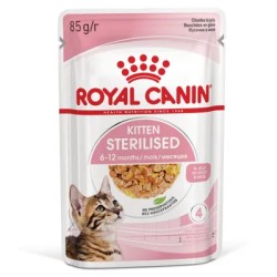 Royal Canin Sterilised Kitten en salsa 12x85gr