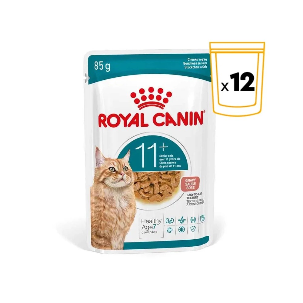 Royal Canin Ageing 11+  Senior En Salsa 12x85gr
