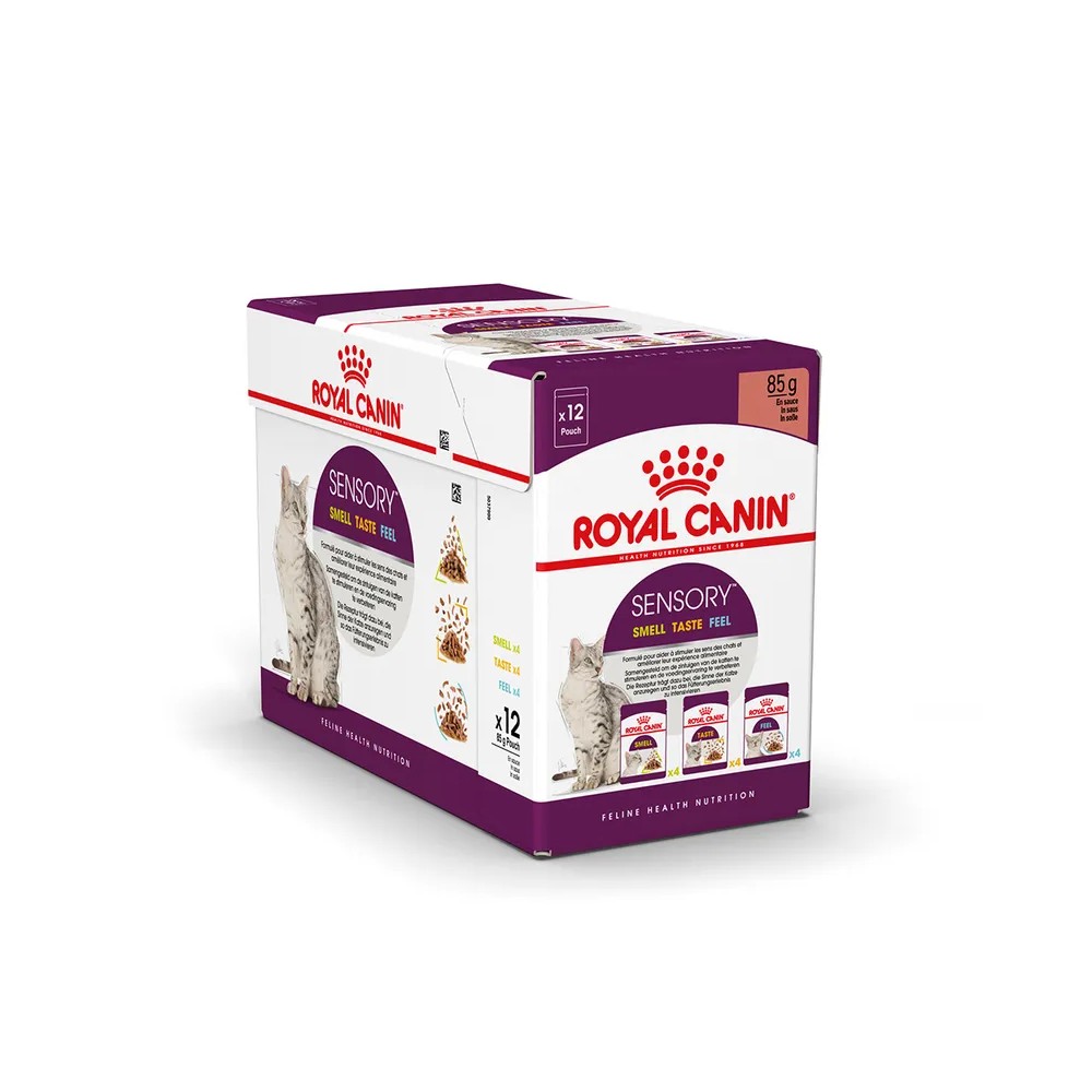 Royal Canin Sensory en salsa - Pack mixto (Smell/Taste/Feel) 12x85gr