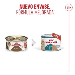 ROYAL CANIN AGEING 11+ Mousse GATOS SENIOR 12X85GR