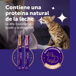 Happy Snack by Feliway Pack Pollo y Salmón para Gatos 24 STICKS