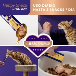 Happy Snack by Feliway Salmón para Gatos