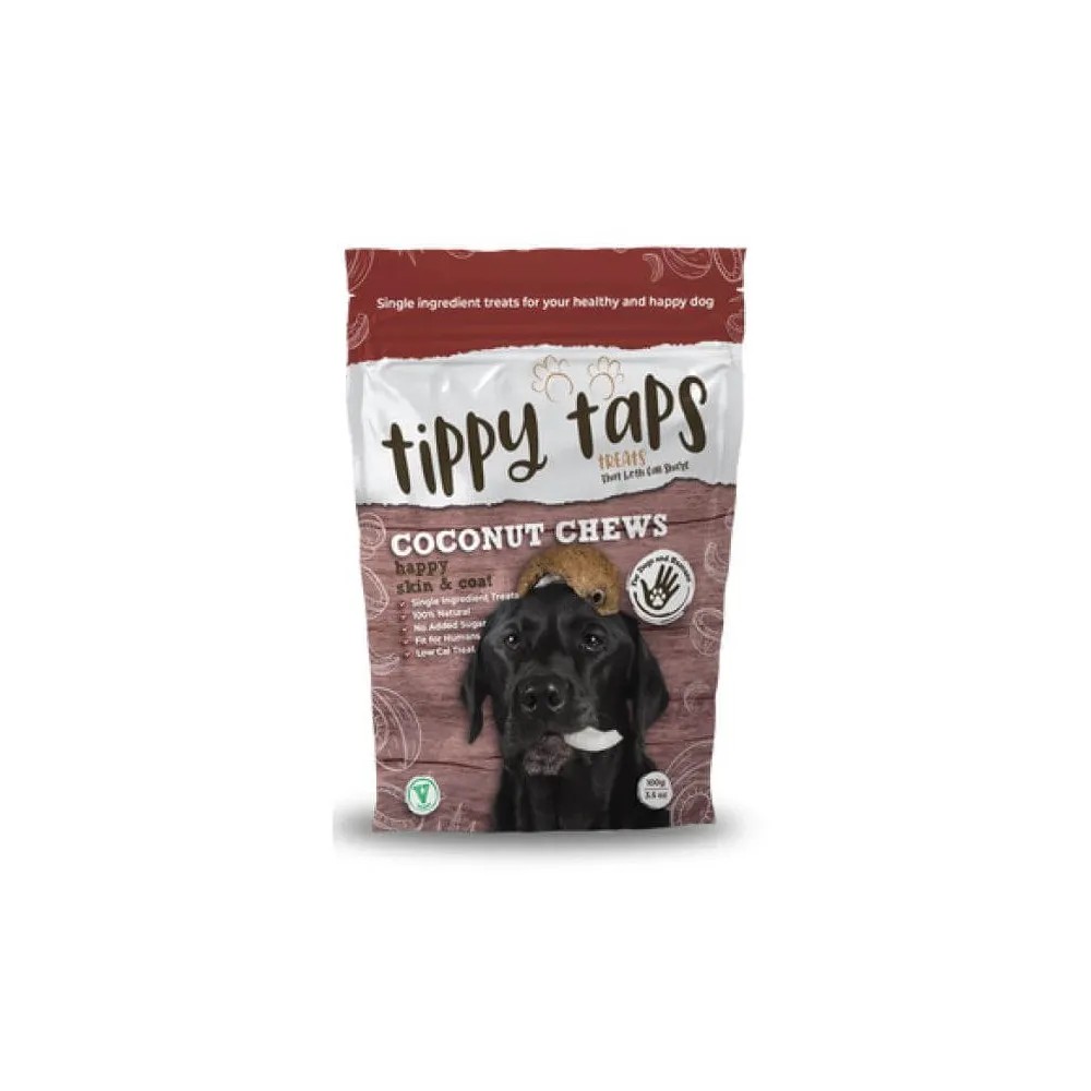 Tippy Taps Snack de Coco para Perros 100GR