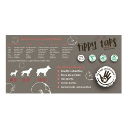 Tippy Taps Snack de Manzana Roja para Perros 100GR