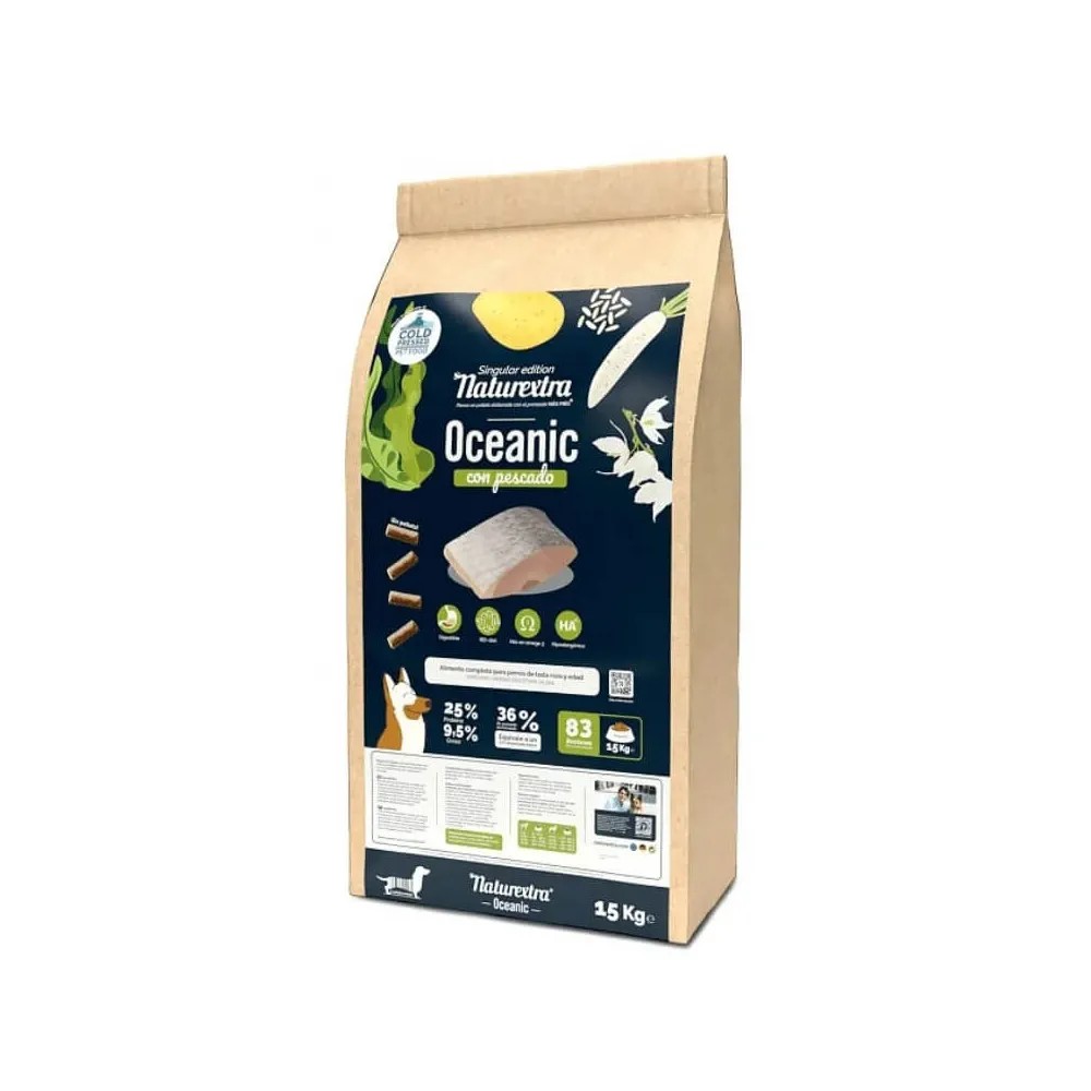Naturextra Oceanic con Pescado de Mar para Perros