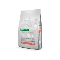 Nature's Protection Adulto Pelo Blanco Grain Free Razas Pequeñas Salmón