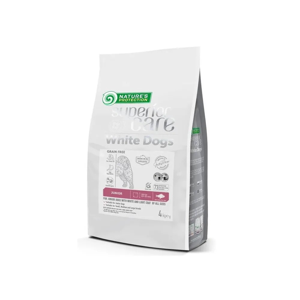 Nature's Protection Junior Pelo Blanco Grain Free Pescado Blanco