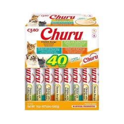 Churu Snack Líquido Variedades de Pollo para gatos