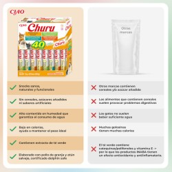 Churu Snack Líquido Variedades de Pollo para gatos