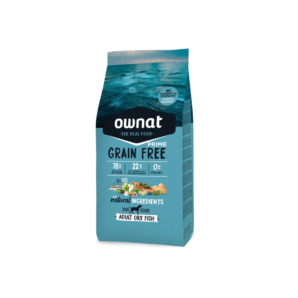 Ownat Prime Grain Free Pescado Azul Adulto 12kg