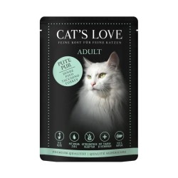 CAT'S LOVE ADULT PURO PAVO SOBRES 12X85GR