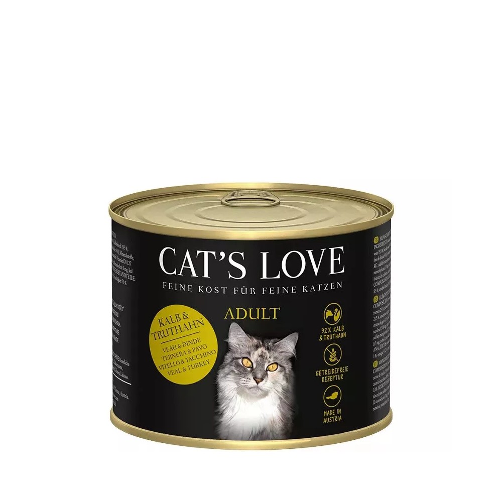CAT´S LOVE LATAS TERNERA Y PAVO