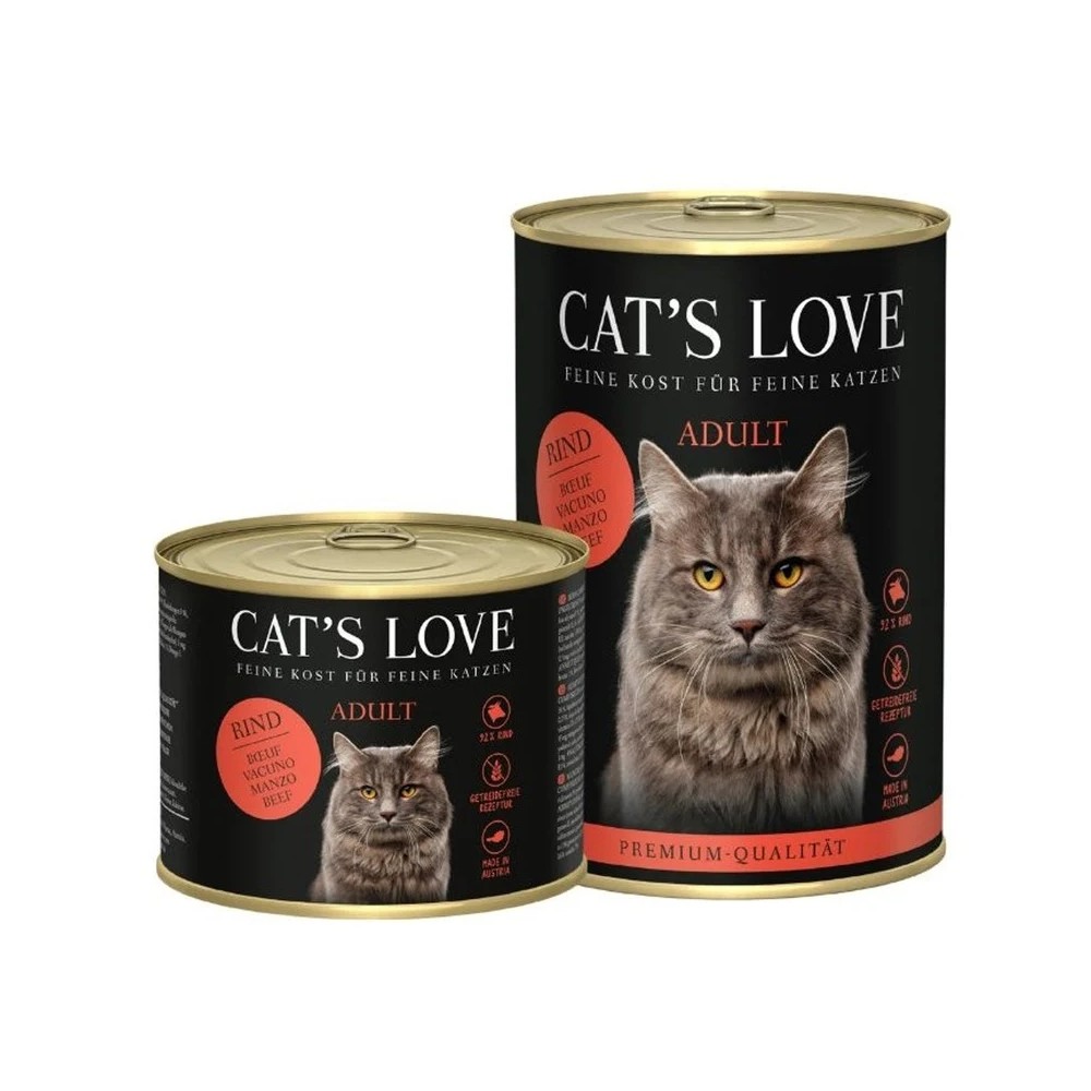 CAT´S LOVE LATA VACUNO PURO