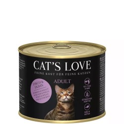 CAT´S LOVE LATA PESCADO Y POLLO 6 x 400 g