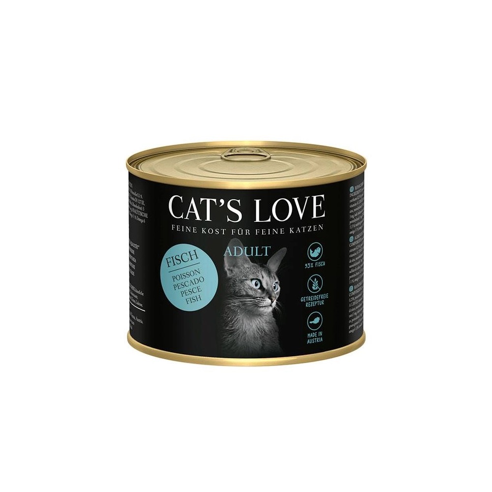 CAT'S LOVE ADULT PURO PESCADO LATAS