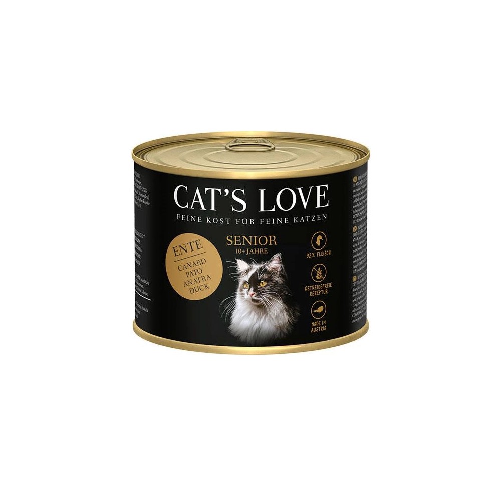 CAT'S LOVE SÉNIOR PATO LATAS