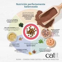 CATIT NUNA INSECTOS Y ARENQUE 5KG
