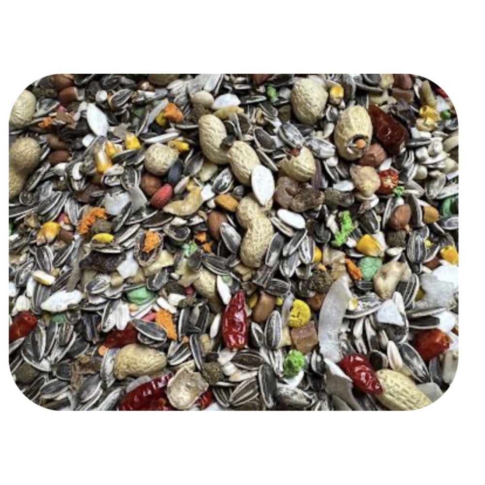 RAPOSO PREMIUN MIXTURA LOROS CON FRUTAS   (( GRANEL )) 1 KG