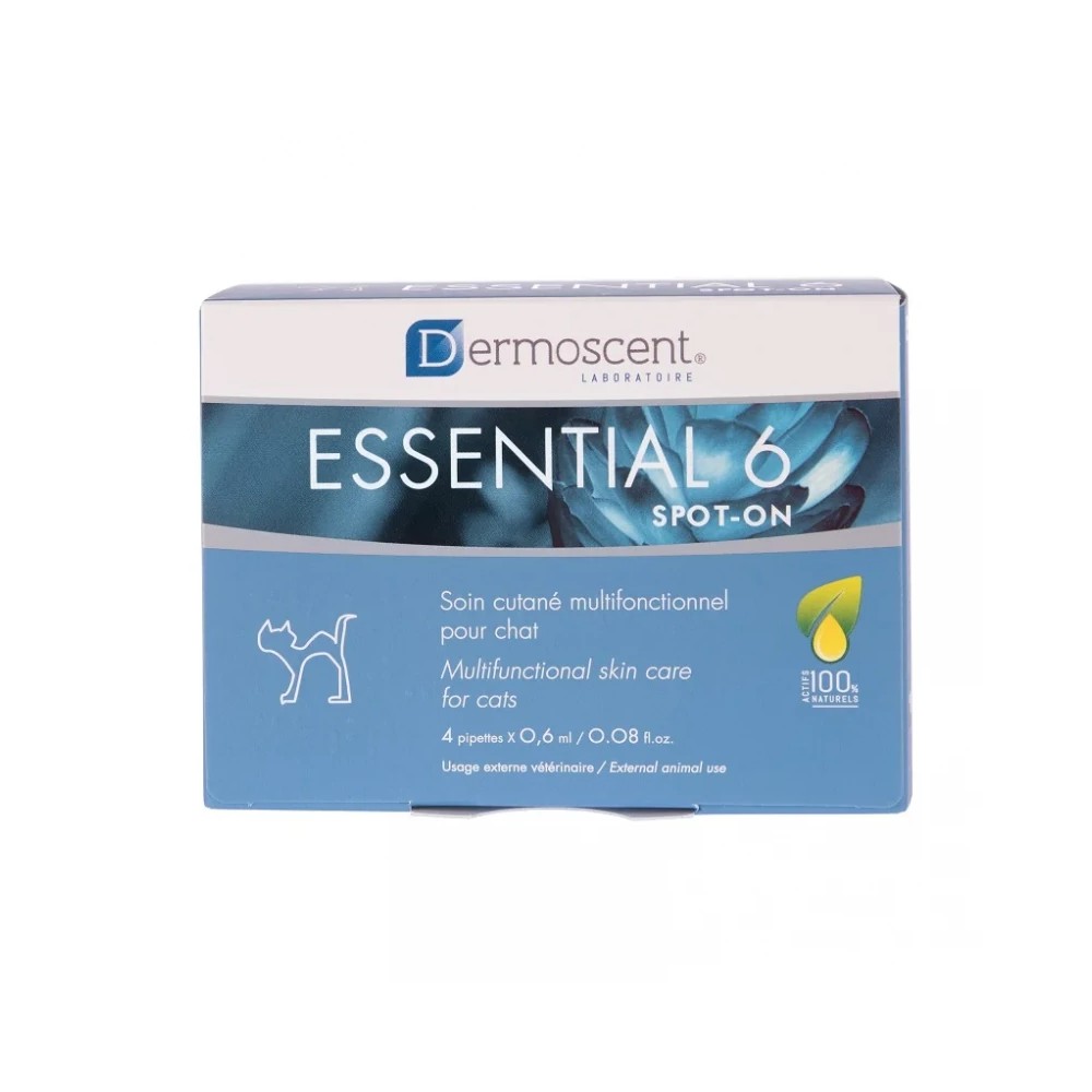 Dermoscent Essential 6 Spot On Pipetas para Gatos