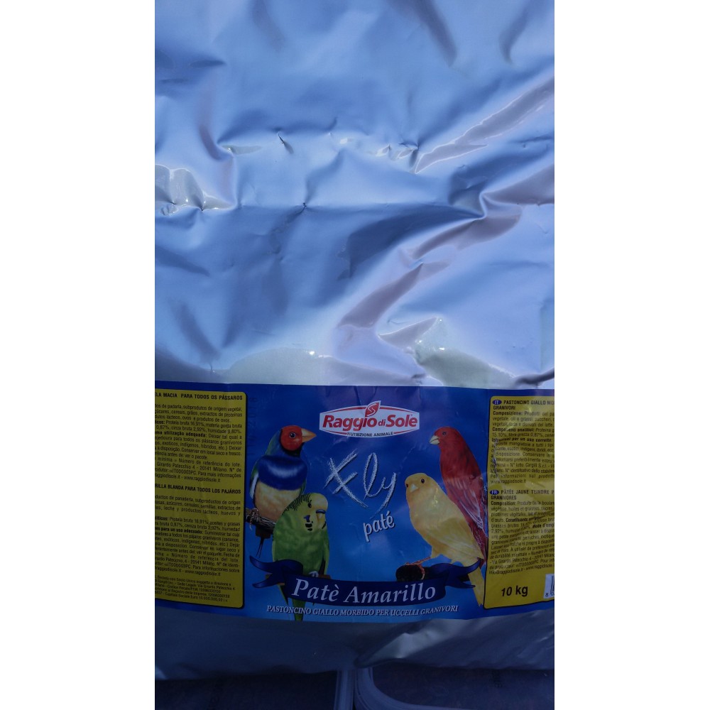 PASTA CRIA AMARILLA MORBIDA RAGGIO DI SOLE 10KG
