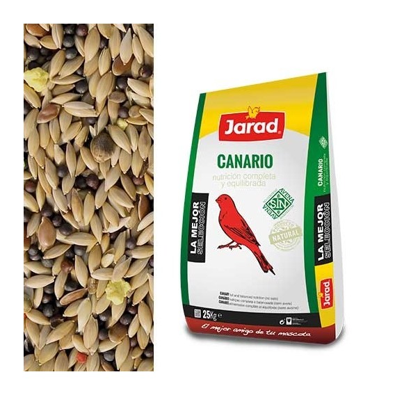 MIXTURA JARAD CANARIOS SIN AVENA 25KG