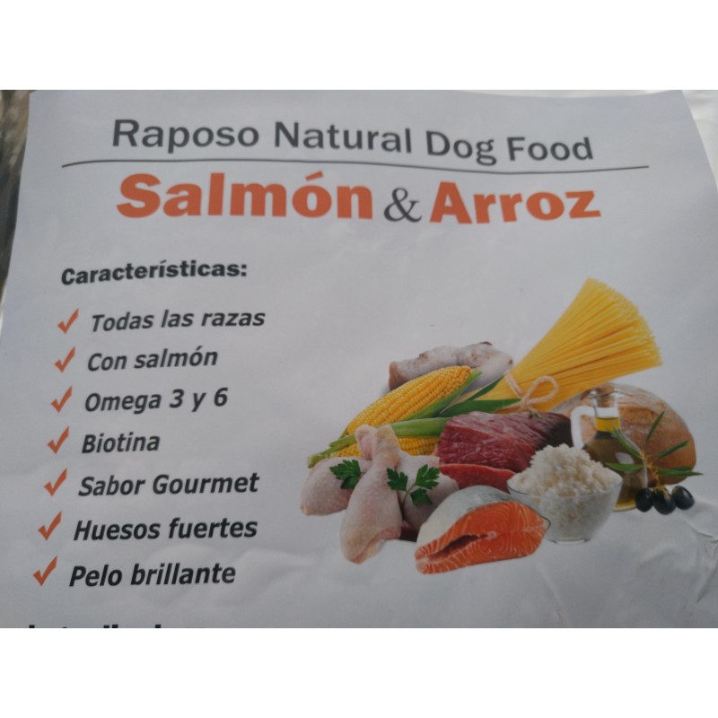 Raposo Natural Salmón 18 kg