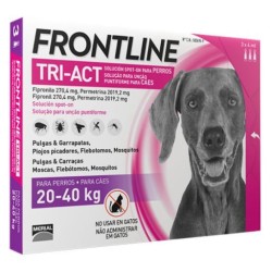 FRONTLINE 20 - 40 KG  6 PIPETAS